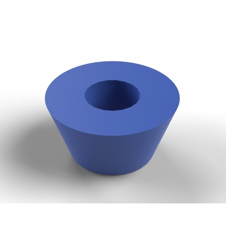 ADVANTEC MFS Silicone Rubber Stoppers, #5 311004